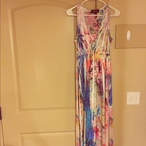 Style Co. Multi Colored Maxi Dress